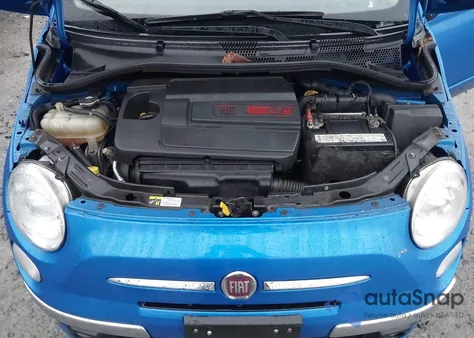 2017 Fiat 500 Lounge z USA, uszkodzony, nr VIN 3C3CFFCR4HT535862